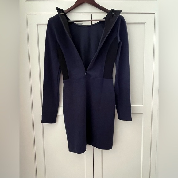 Maison Scotch Scotch & Soda Blue Black Dress size Small - Picture 6 of 8